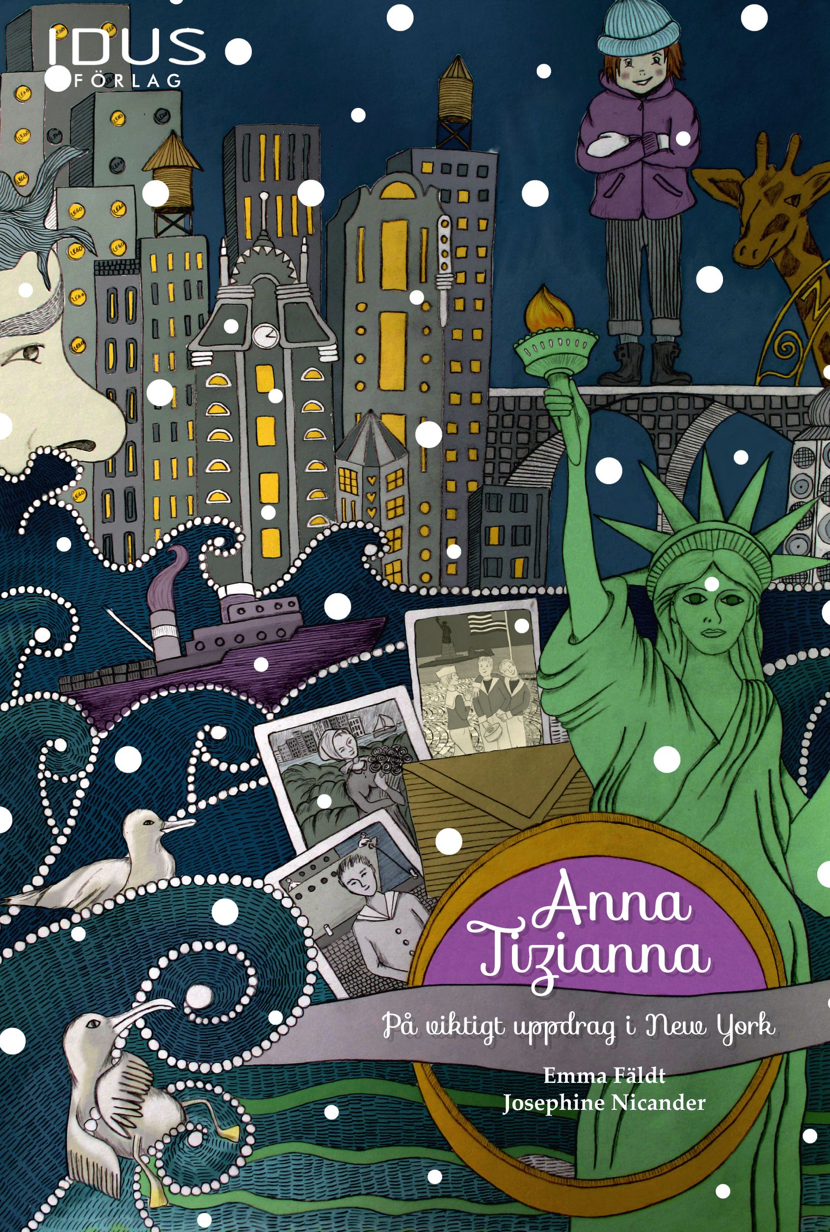 Anna Tizianna - På viktigt uppdrag i New York, e-bog af Emma Fäldt
