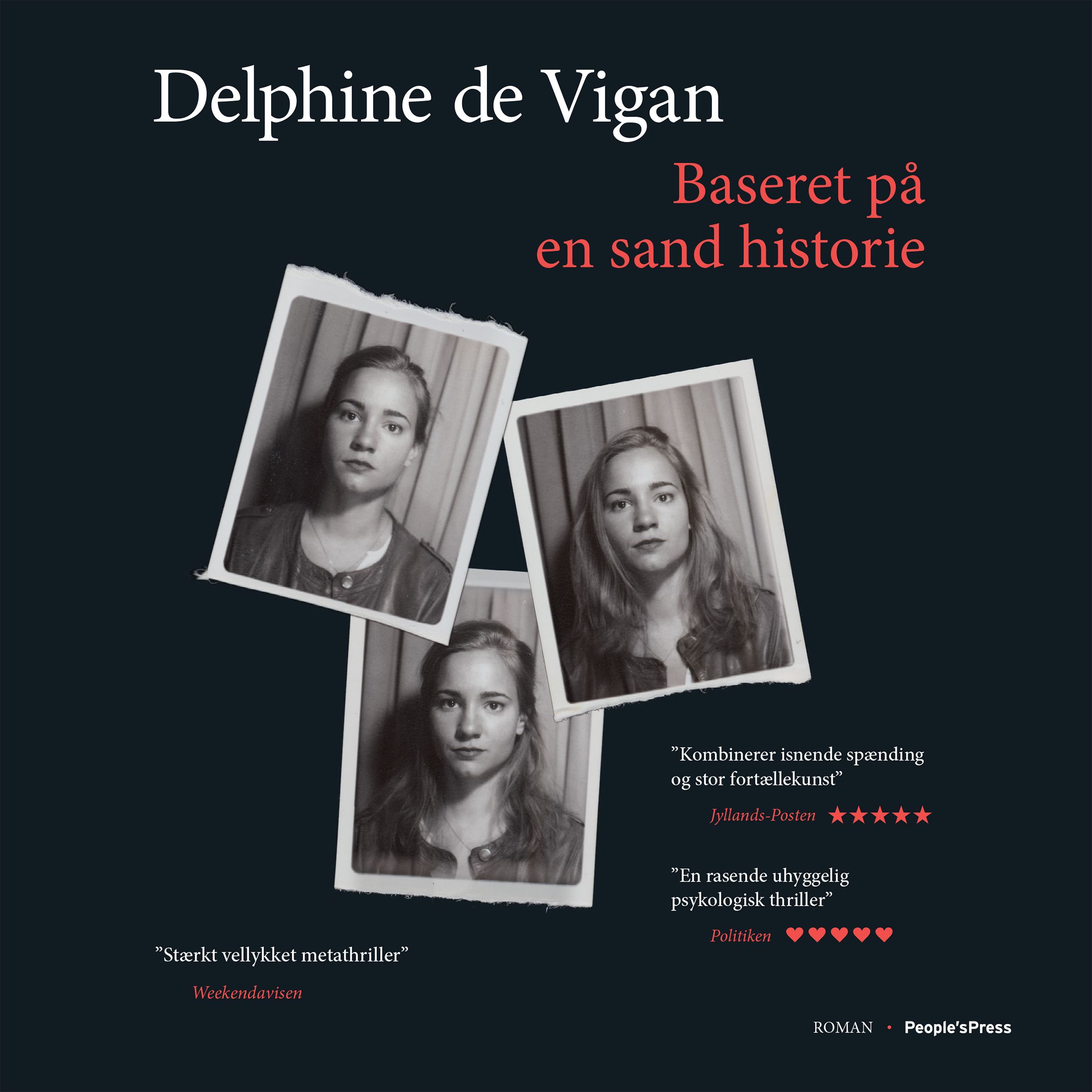 Baseret på en sand historie, ljudbok av Delphine De Vigan