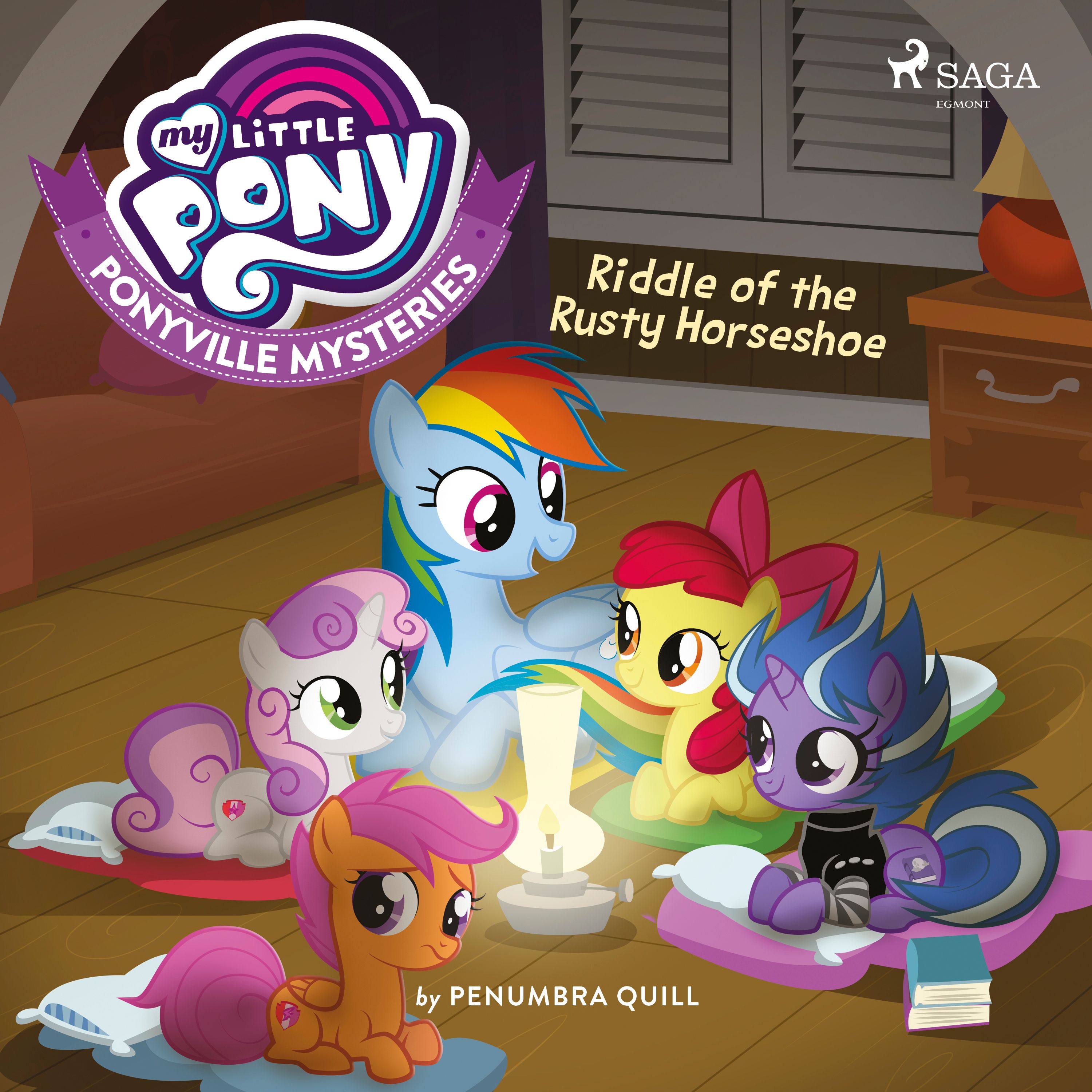 My Little Pony: Ponyville Mysteries: Riddle of the Rusty Horseshoe, lydbog af Penumbra Quill