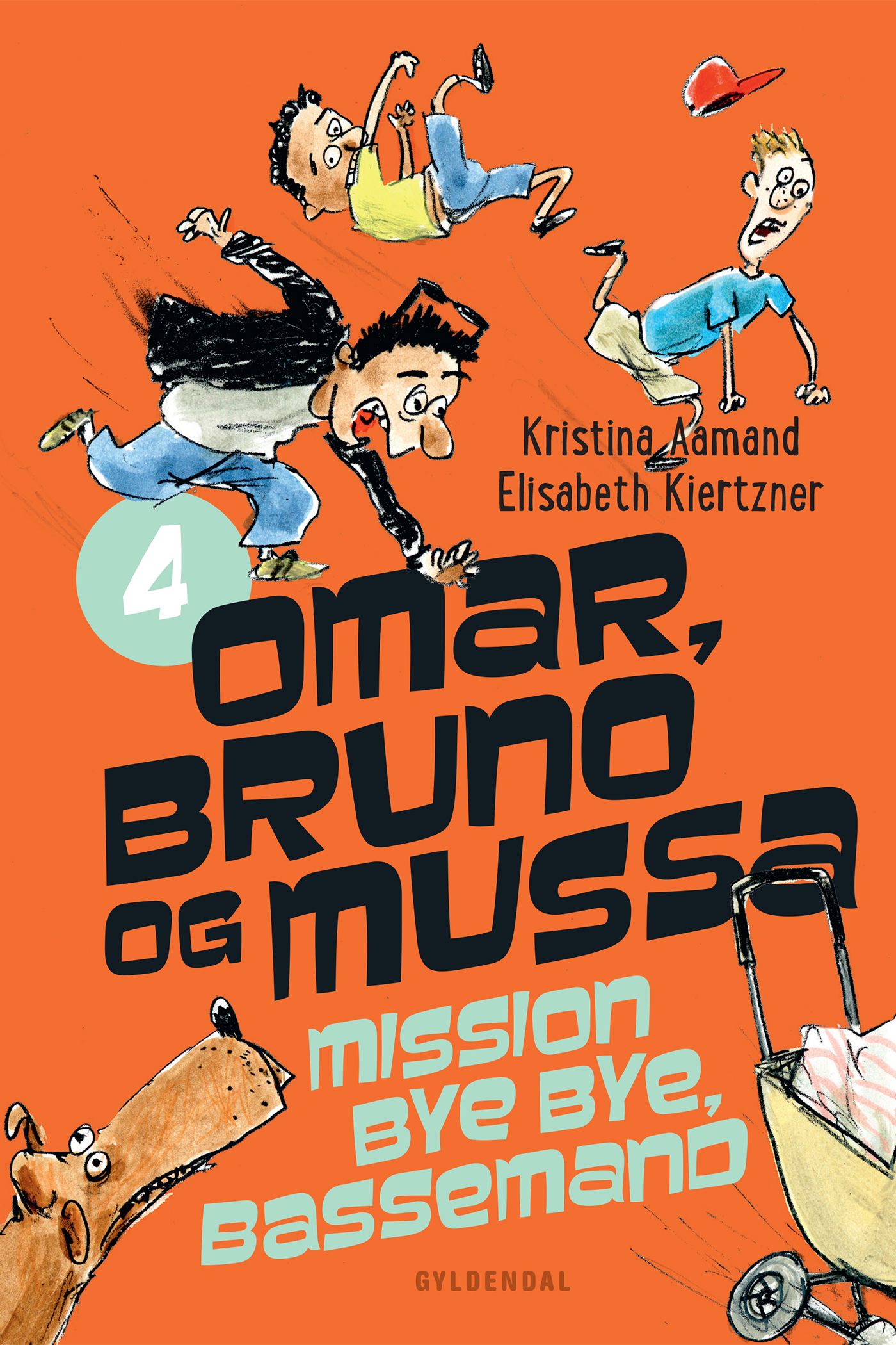 Omar, Bruno og Mussa 4 - Mission Bye Bye, Bassemand, e-bok av Elisabeth Kiertzner, Kristina Aamand