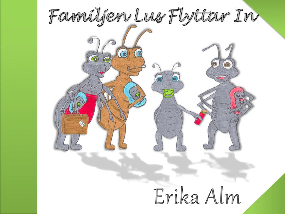 Familjen Lus flyttar in, e-bok av Erika Alm