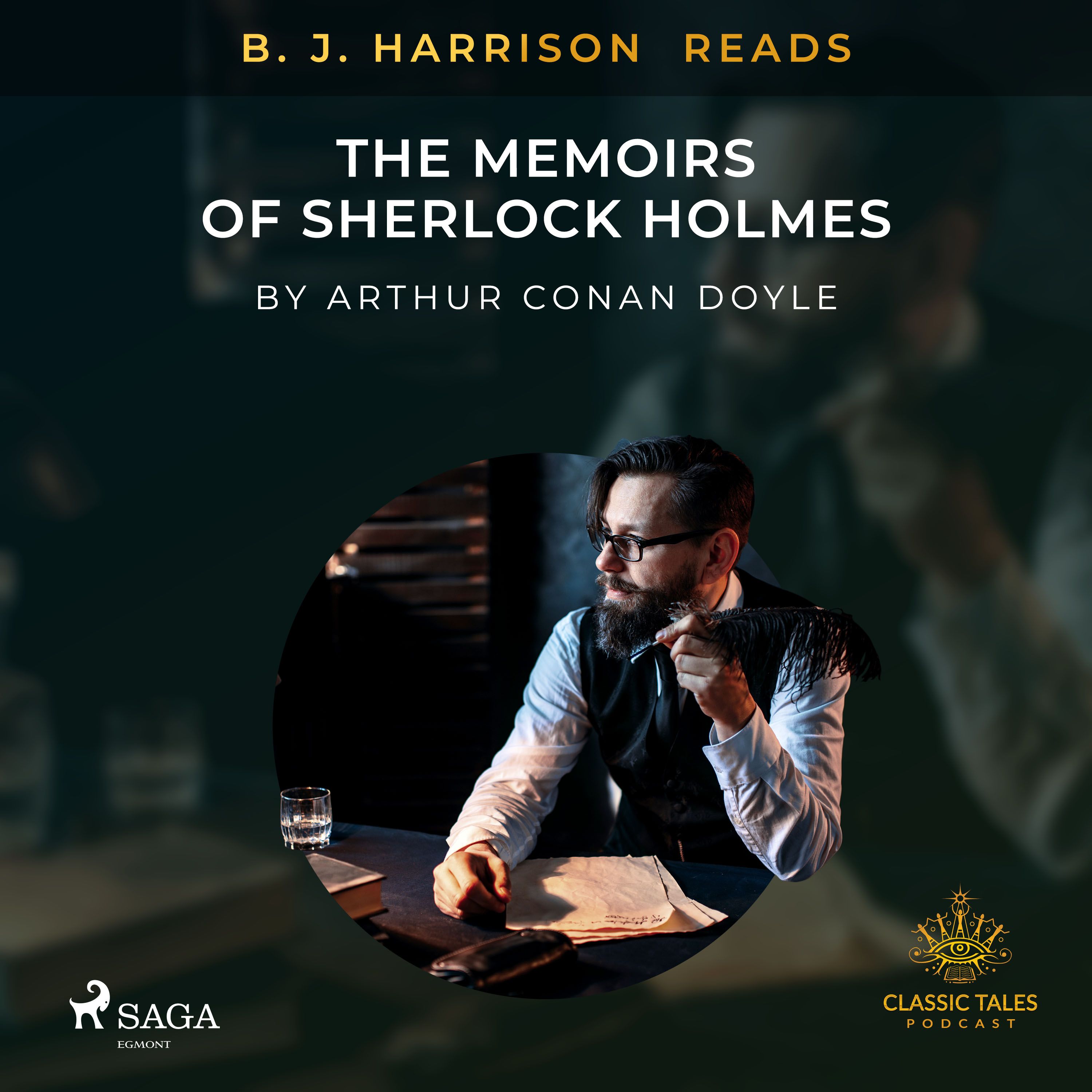 B. J. Harrison Reads The Memoirs of Sherlock Holmes, ljudbok av Arthur Conan Doyle