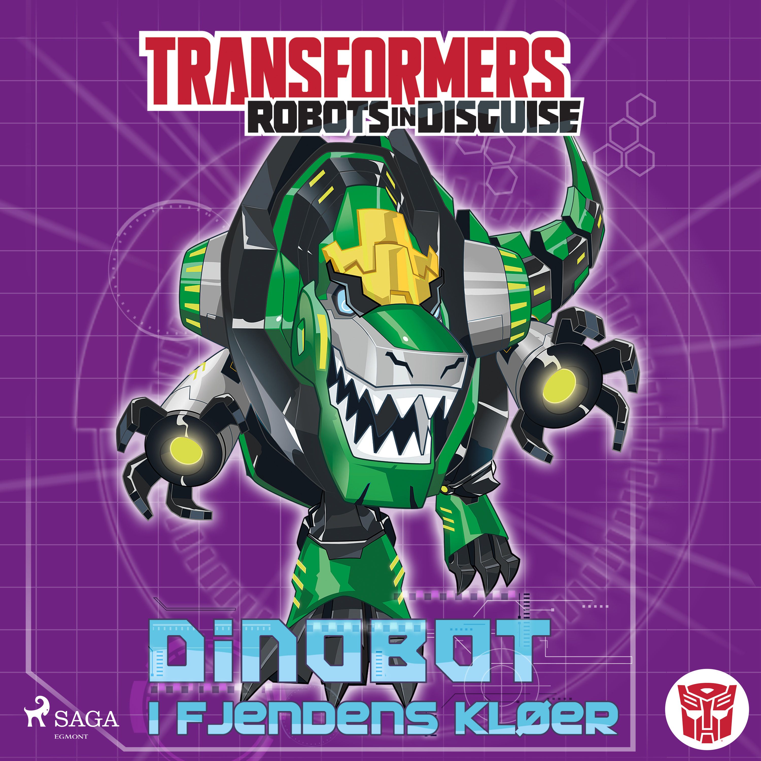Transformers - Robots in Disguise - Dinobot i fjendens kløer, lydbog af John Sazaklis