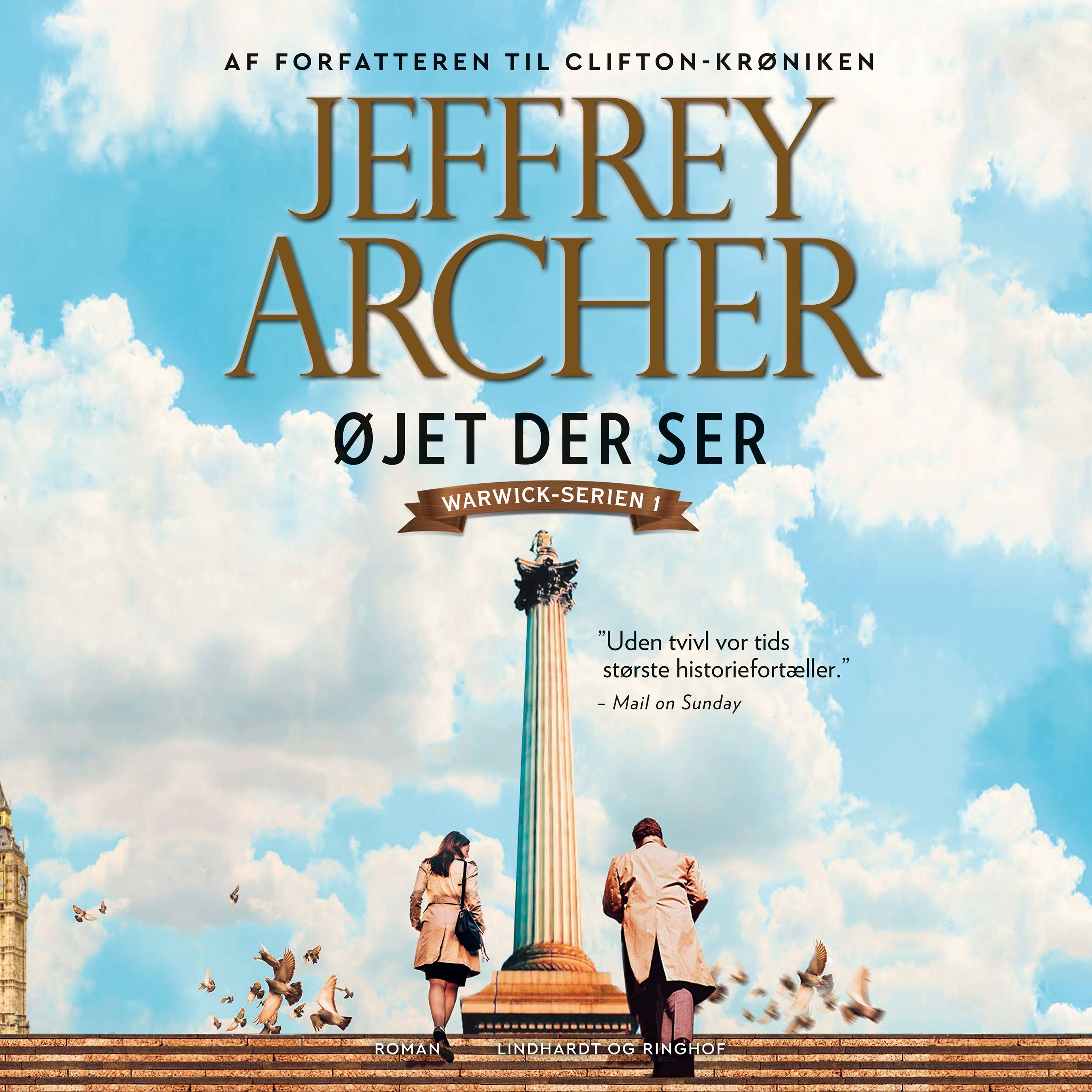 Øjet der ser, audiobook by Jeffrey Archer